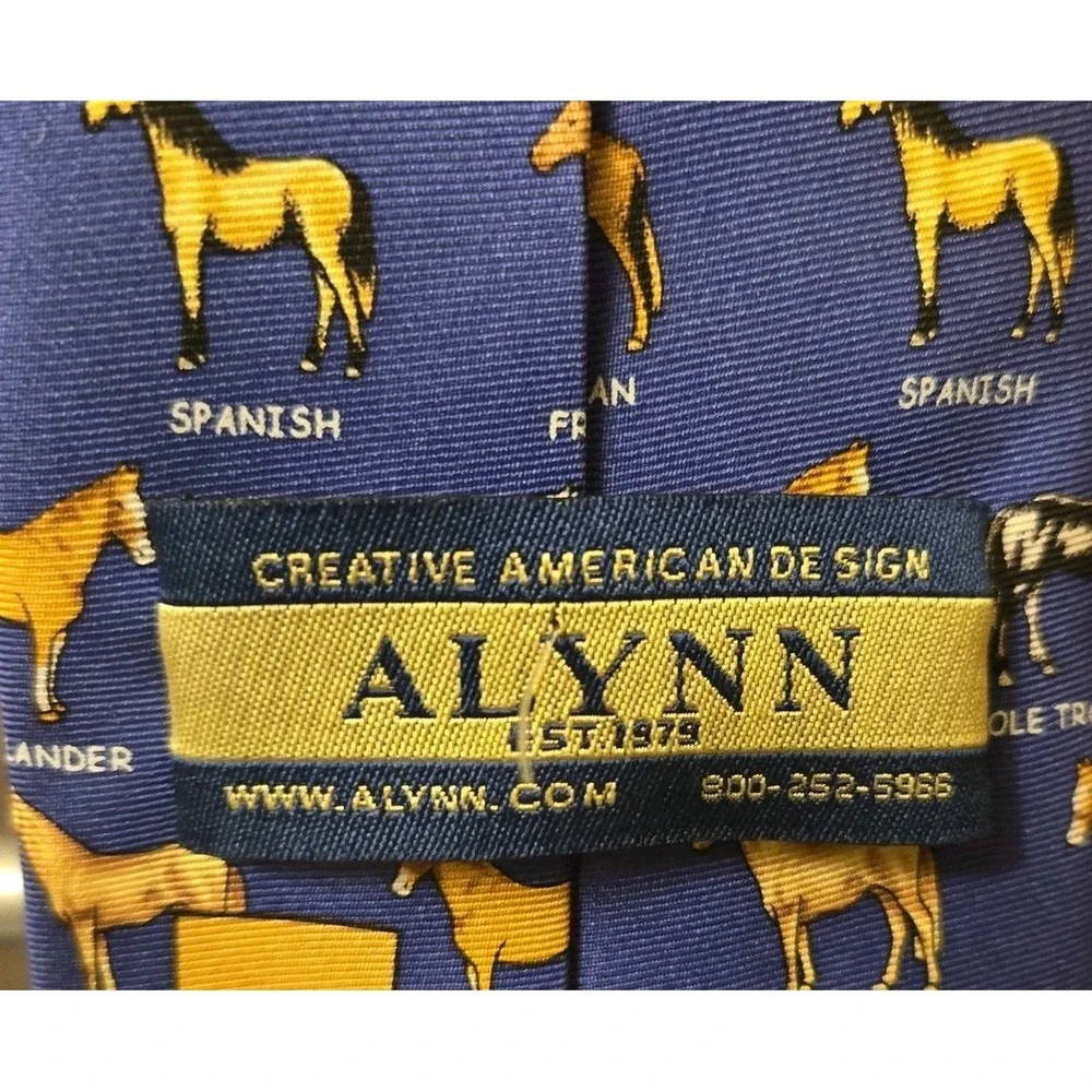 ALYNN Tie Mens‎ Blue 